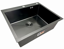 Hoffger Мойка для кухни 5045 Black – фотография-2