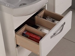 Акватон Тумба с раковиной "Ария 50" М черная – фотография-2