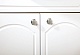 Бриклаер Мебель для ванной Лючия 60 белая, шкафчик – картинка-15
