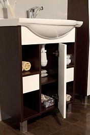 Акватон Мебель для ванной "Крит 65 МН" с зеркалом – фотография-5