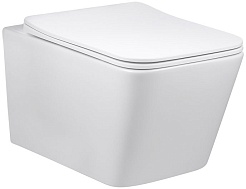 Vincea Унитаз подвесной Q-Line VT1-12 безободковый белый – фотография-1