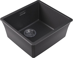 Florentina Мойка кухонная Мадена 400 черная – фотография-2