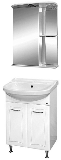 Misty Мебель для ванной Классик Нарцисс 55 L прямая – фото-1