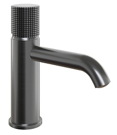 Paini Смеситель для раковины Cox grip 7GPZ205O брашированный чёрный – фотография-1