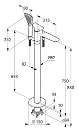 Kludi Смеситель "Ambienta 535900575" – фотография-3