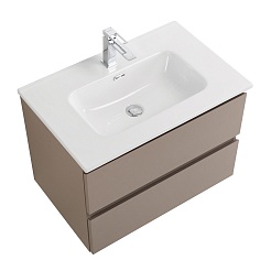 BelBagno Тумба с раковиной Kraft 75 подвесная Бежевый матовый – фотография-7