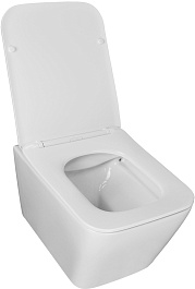 Azario Унитаз подвесной Boca AZ-2002 безободковый белый – фотография-7