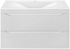 Vincea Тумба с раковиной Fine 80 подвесная белая