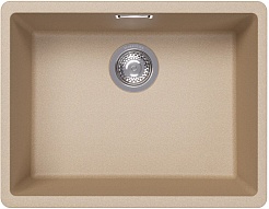 Florentina Мойка кухонная Мадена 500 бежевая – фотография-1