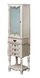 Атолл Шкаф-пенал "Флоренция" ivory old – фотография-1