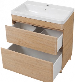 Vivon Тумба под раковину Atwood 70 напольная дерево – фотография-6