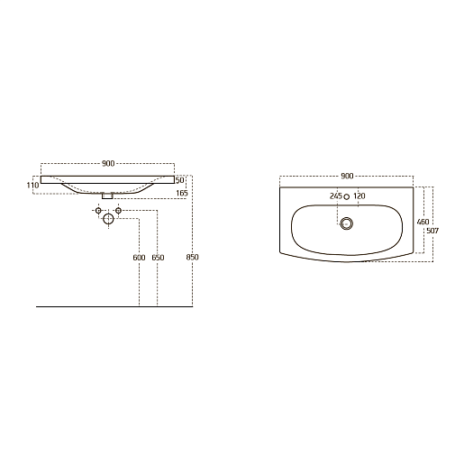Owl 1975 Тумба с раковиной Gotland 90 – фотография-6