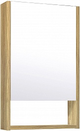 Runo Зеркальный шкаф Микра 40 R лиственница – фотография-1
