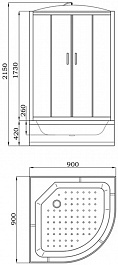 Parly Душевая кабина EC92P – фотография-2