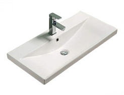 Equil Тумба с раковиной Corner 80 2 ящика подвесная белая – фотография-4