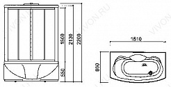 Appollo Душевой бокс A-0828 – фотография-3