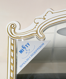 Misty Зеркало Элис 80 белое/патина – фотография-4