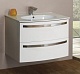 Cezares Мебель для ванной COMFORT 75 Bianco Lucido, раковина Extra-light – фотография-5
