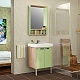 Акватон Мебель для ванной "Йорк 60" салатовый/дуб сонома – картинка-8