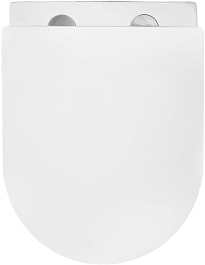 Azario Унитаз подвесной Uno AZ-2380 безободковый белый – фотография-7