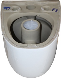 Azario Унитаз подвесной Fote AZ-116-UQ3 безободковый белый – фотография-15