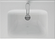 Misty Мебель для ванной Карат 65 подвесная белая/дуб галифакс олово – фотография-25