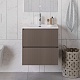 BelBagno Тумба под раковину Uno 60 подвесная Бежевый матовый – фотография-29