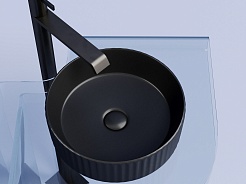 Ceramicanova Мебельная раковина Element 36 CN6057MB чёрный матовый – фотография-4