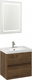Водолей Мебель для ванной Грейс 60 подвесная дуб хантон – фотография-1