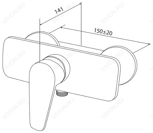 Am.Pm Смеситель Inspire F5020000 – фотография-2