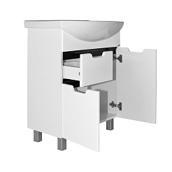 Mixline Тумба под раковину Прометей 65/82 белая – фотография-2