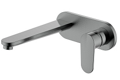 Aquatek Смеситель для раковины Ника AQ1813BGM оружейная сталь – фотография-1