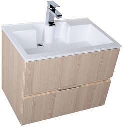 Aquanet Тумба с раковиной Алвита 70 ясень коимбро – фотография-3