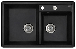 Iddis Мойка гранитная Vane G V21B782i87 черный – фотография-1