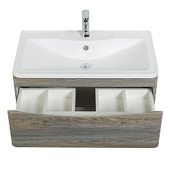 BelBagno Тумба с раковиной Acqua 100 подвесная Pino Scania – фотография-4