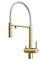 Sancos Смеситель для кухни Imola SC4010BG PVD покрытие брашированное золото