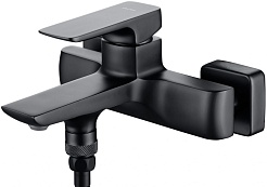 Allen Brau Смеситель для ванны с душем Infinity 5.21006-31 черный матовый – фотография-5