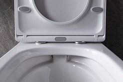 Allen Brau Чаша подвесного унитаза Infinity 4.21004.20 белый глянец – фотография-6