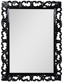 Demax Зеркало для ванной "Престиж NEW 75" черное – фотография-1