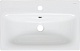 Runo Мебель для ванной Капри 60 с зеркальным шкафом Парма подвесная белая – фотография-23