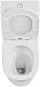 Azario Унитаз-моноблок Nimbus AZ-6080-AP безободковый с бачком с сиденьем микролифт белый – фотография-16