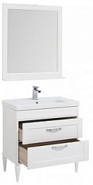 Aquanet Тумба с раковиной Денвер 80 белый – фотография-8