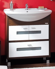 Бриклаер Тумба для умывальника Бали 75 венге – фотография-1