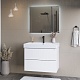 Onika Тумба под раковину Эсквана 80 подвесная белая – картинка-12