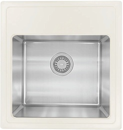 Florentina Мойка кухонная Комби 480 жасмин – фотография-1