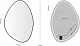 Aquanet Зеркало Контур 70x100 Led TX с подсветкой и антизапотеванием черное – фотография-16