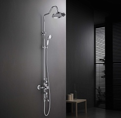 Aquatek Душевая система Классик AQ2543CR с термостатом, хром – фотография-4