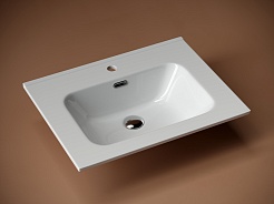 Ceramicanova Мебельная раковина Element 61 CN7001 белая – фотография-2