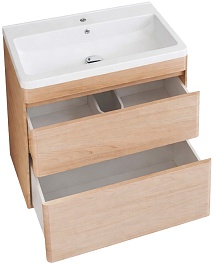 Vivon Тумба под раковину Atwood 70 напольная дерево – фотография-7