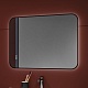 Aquanet Зеркало Контур 60x80 Led TX с подсветкой и антизапотеванием черное – картинка-11